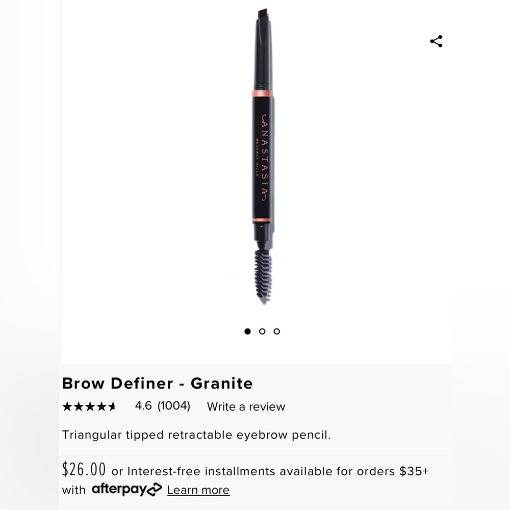 NEW🖤Anastasia Beverly Hills Brow Definer, GRANITE🖤